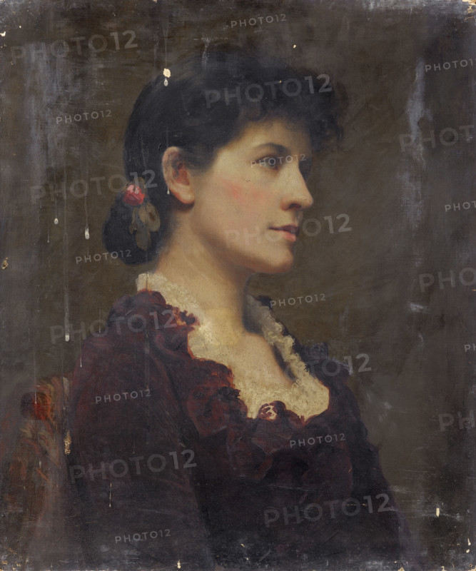 Portrait of an Unknown Woman, c1900s. Creator: Unknown.