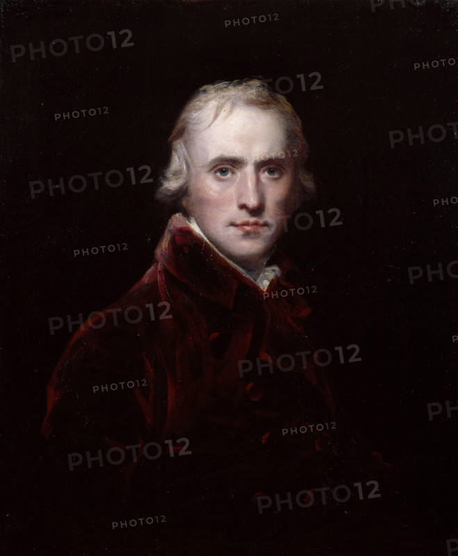Self-portrait of John Hoppner, R.A., c1800. Creator: John Hoppner.