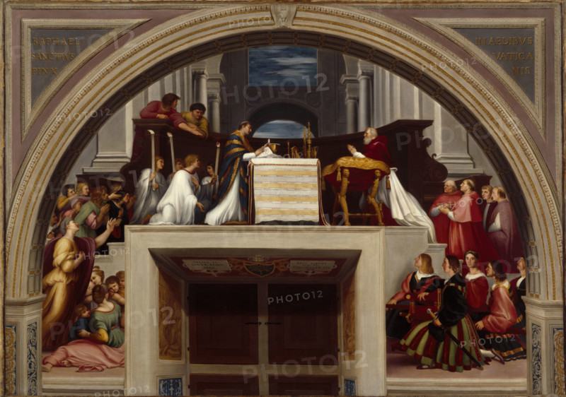 Mass at Bolsena, late 18th century. Creator: Giuseppe Cades.