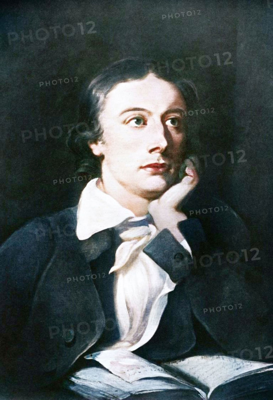 John Keats, English poet, 19th century.  Creator: Unknown.