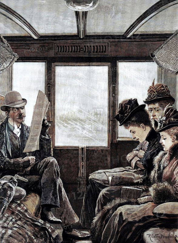 Easter Manoeuvres: "Eyes Right!", 1890.  Creator: Unknown.