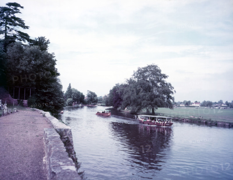 The River Avon at Stratford, Warwickshire, c1955.  Creator: Arthur Charles Kirby Ware.