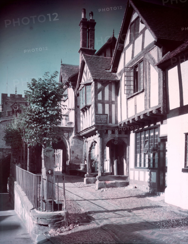 Lord Leycester's Hospital, Warwick, Warwickshire, c1955. Creator: Arthur Charles Kirby Ware.