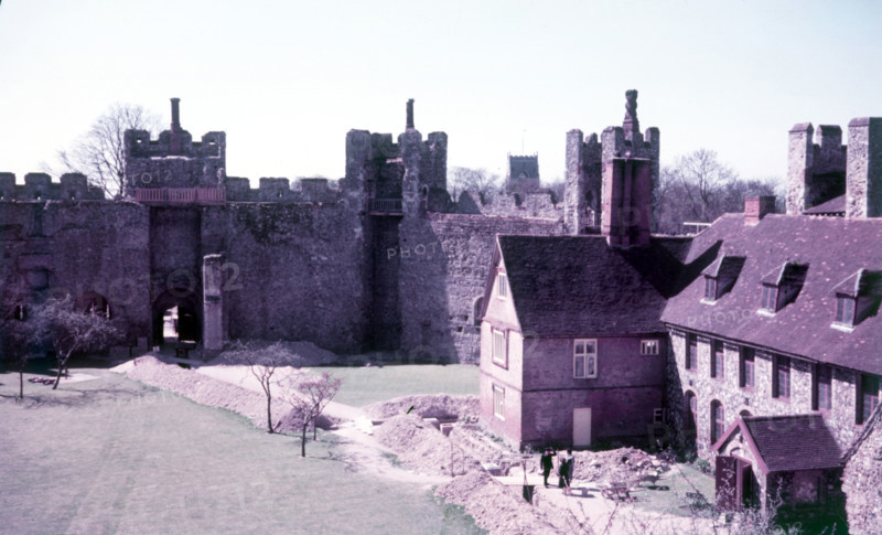 Framlingham Castle, Suffolk, c1955. Creator: Arthur Charles Kirby Ware.