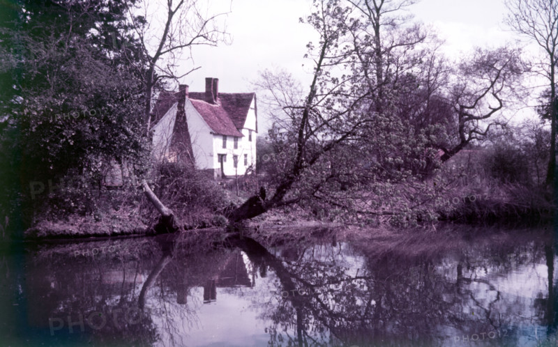 Willy Lott's Cottage, Flatford, East Bergholt, Suffolk, c1955. Creator: Arthur Charles Kirby Ware.