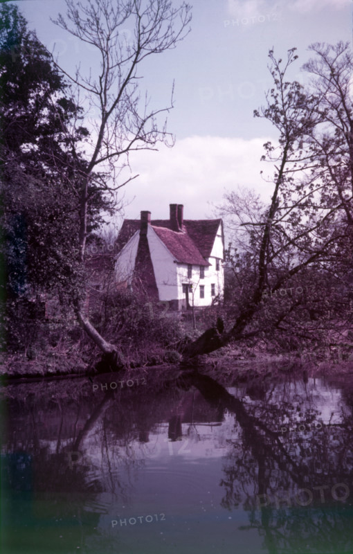 Willy Lott's Cottage, Flatford, East Bergholt, Suffolk, c1955. Creator: Arthur Charles Kirby Ware.