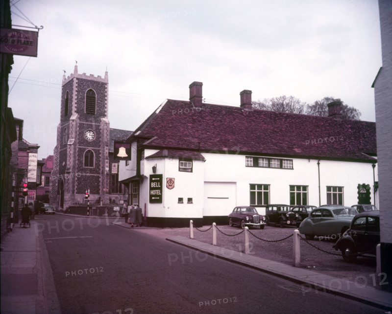 The Bell public house, Thetford, Norfolk, c1960s.  Creator: Arthur Charles Kirby Ware.