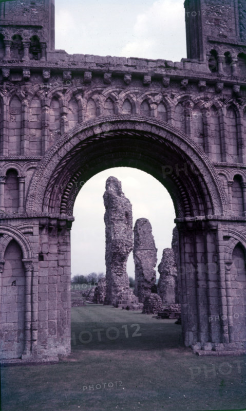 Castle Acre Priory Ruins, Norfolk, c1955.  Creator: Arthur Charles Kirby Ware.