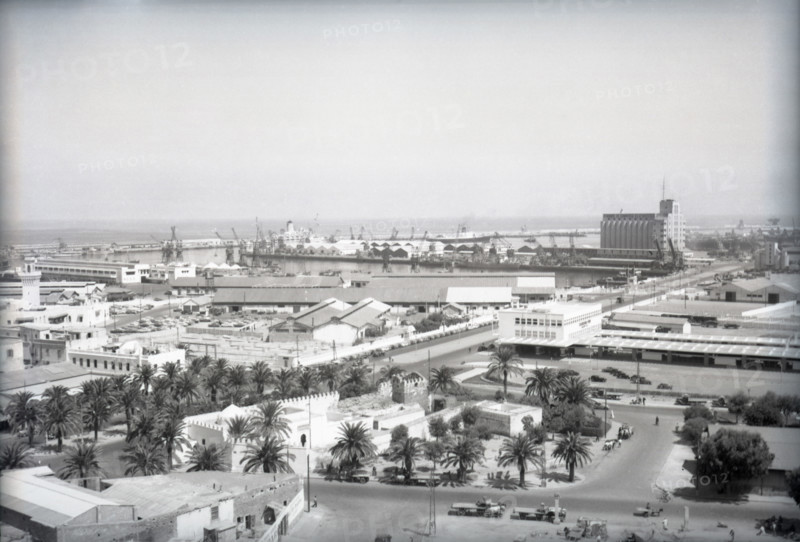 The Harbour, Casablanca, Morocco, c1955. Creator: Arthur Charles Kirby Ware.