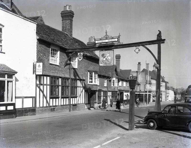 George Hotel, Crawley, Sussex, c1955. Creator: Arthur Charles Kirby Ware.