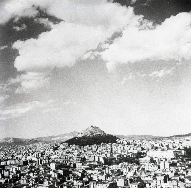Mount Lycabettus, Athens, Greece, c1955. Creator: Arthur Charles Kirby Ware.