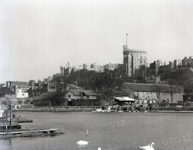 Windsor Castle, Berkshire, c1955. Creator: Arthur Charles Kirby Ware.