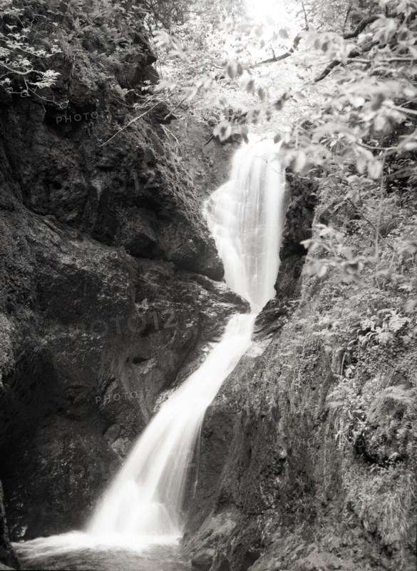Ess-Na-Larragh Falls, Glenariff, County Antrim, Northern Ireland, c1955. Creator: Arthur Charles Kirby Ware.