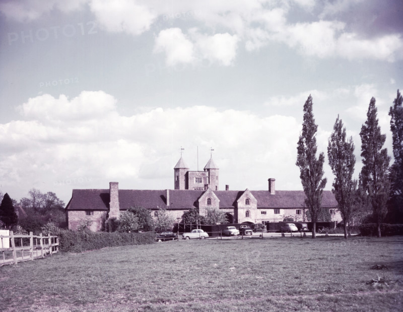 Sissinghurst Castle and Norman tower, Sissinghurst, Kent, c1955.  Creator: Arthur Charles Kirby Ware.