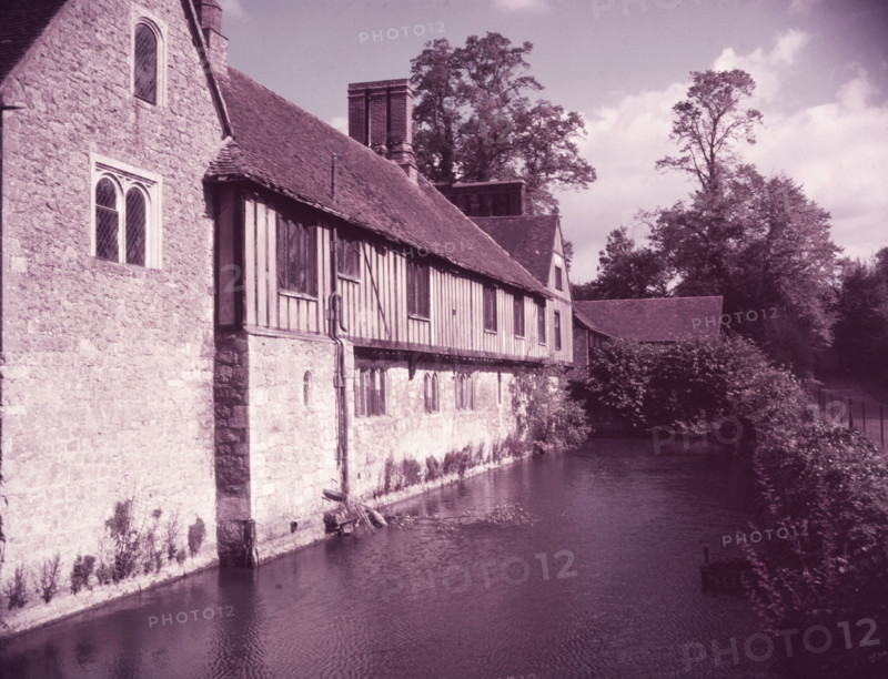 Ightham Moat, south side, Kent, c1955.  Creator: Arthur Charles Kirby Ware.