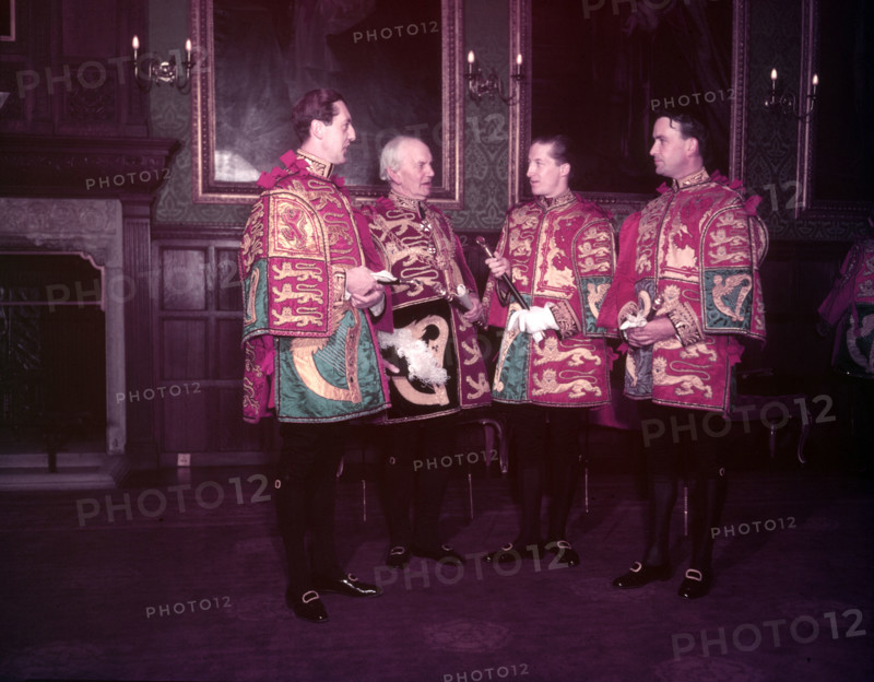 Heralds at St. James's Palace, London, 1953. Creator: Arthur Charles Kirby Ware.