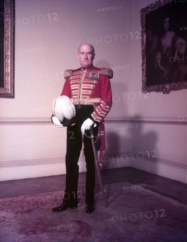 Third Esquire Colonel J. Hulme Taylor O.B.E., City Marshal..., London, c1953.  Creator: Arthur Charles Kirby Ware.