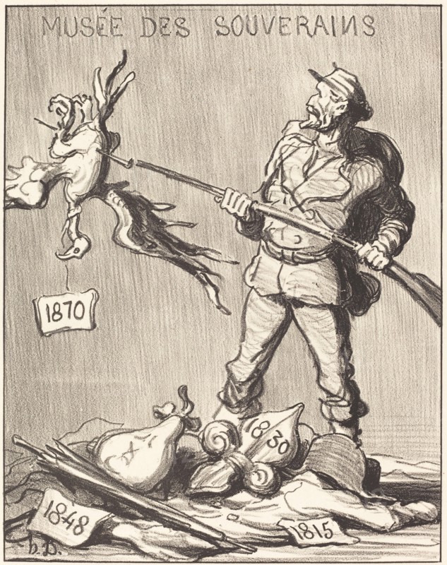 À qui le tour?, 1870. Creator: Honore Daumier.