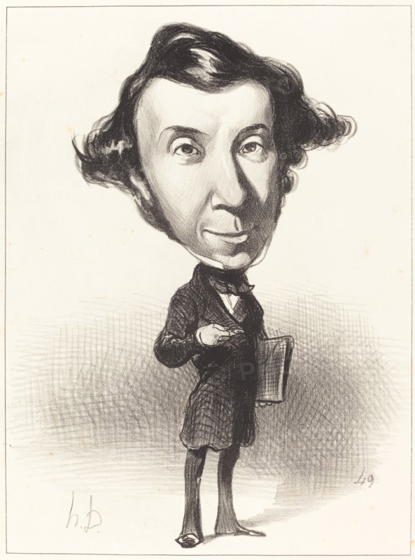 Tocqueville, 1849. Creator: Honore Daumier.
