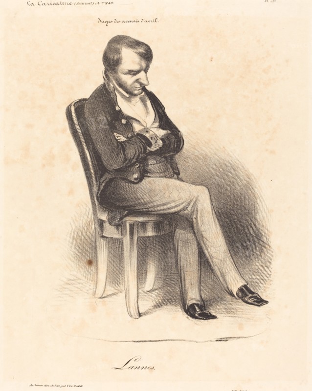 Lannes, 1835. Creator: Honore Daumier.