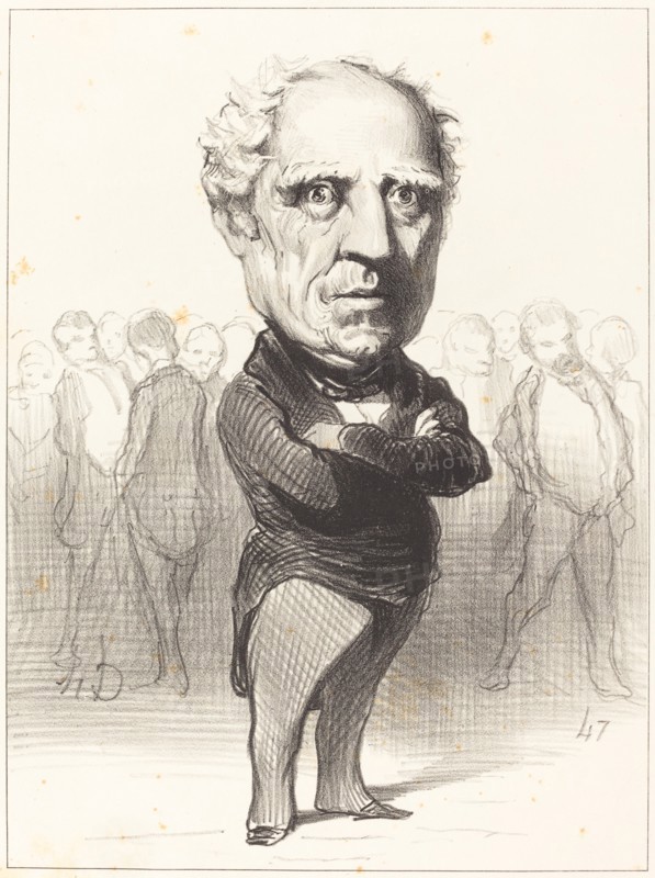 Maréchal Bugeaud, 1849. Creator: Honore Daumier.
