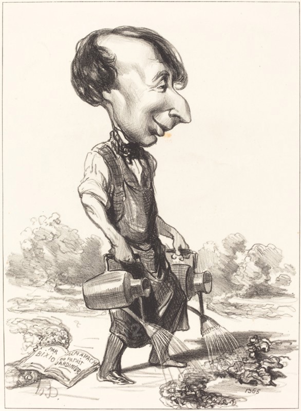 J. Alexandre Bixio, 1849. Creator: Honore Daumier.