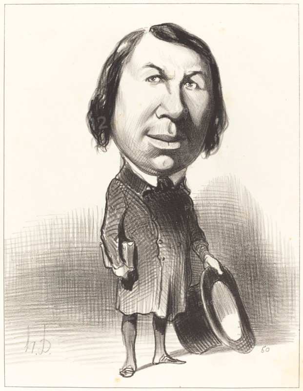 Montalembert, 1849. Creator: Honore Daumier.