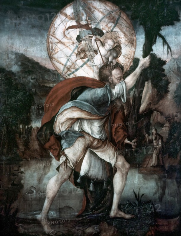 Saint Christopher, 1562. Creator: Master of Messkirch.