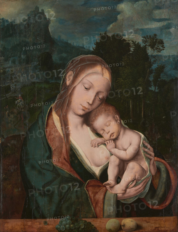 Virgin and Child, 1524. Creator: Master of the Mansi Magdalen.