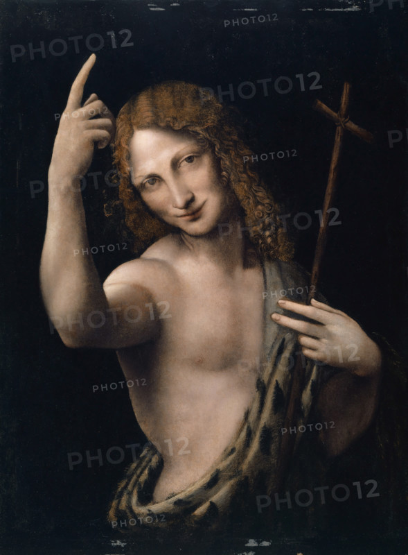 Saint John the Baptist, 1506. Creator: Workshop of Leonardo da Vinci.