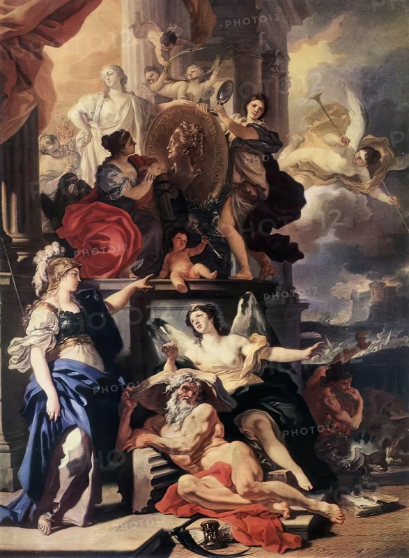 Allegory of Rule, 1690. Creator: Francesco Solimena.