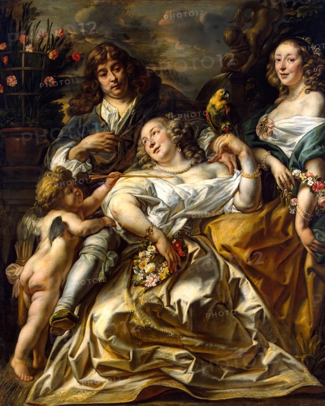 Portrait of a Family, 1650. Creator: Jacob Jordaens I.