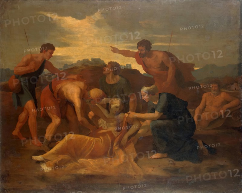 Queen Zenobia Found on the Banks of the Arax, 1640. Creator: Nicolas Poussin.