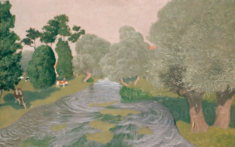 Landscape, Arques-la-Bataille, 1903. Creator: Felix Vallotton.