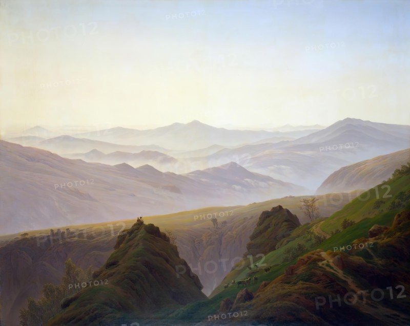 Morning in the Mountains, 1822. Creator: Caspar David Friedrich.