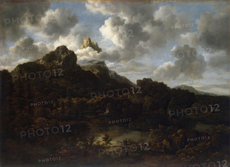 Mountainous Landscape, 1670. Creator: Jacob van Ruisdael.