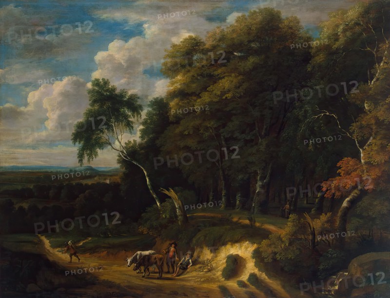 Landscape with a Herd, 1640. Creator: Jacques d'Arthois.