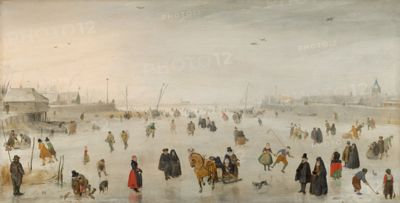 A Scene on the Ice, 1625. Creator: Hendrick Avercamp.
