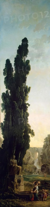 Cypresses, 1773. Creator: Hubert Robert.