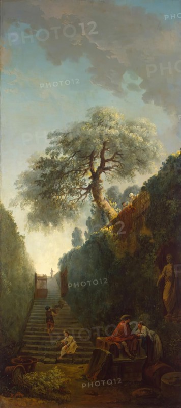 Green Wall, 1790. Creator: Hubert Robert.