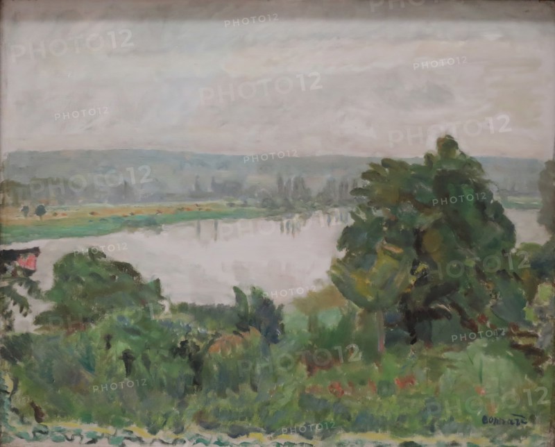 Seine near Vernon, 1911. Creator: Pierre Bonnard.