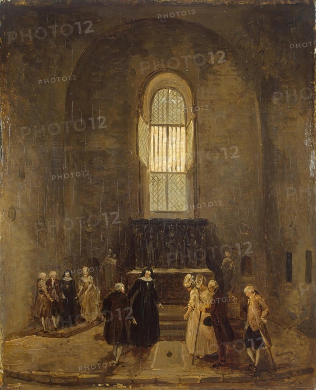 Examining an Old Church, 1770. Creator: Hubert Robert.