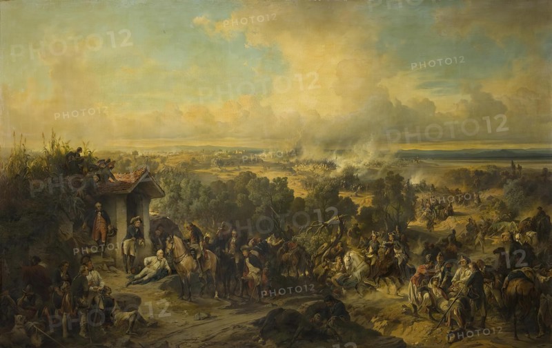 Battle of the Trebbia on 8 June 1799, 1857. Creator: Alexander von Kotzebue.