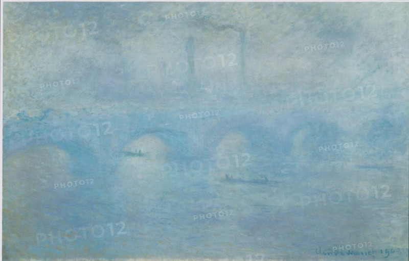 Waterloo Bridge. Effect of Fog, 1903. Creator: Claude Monet.