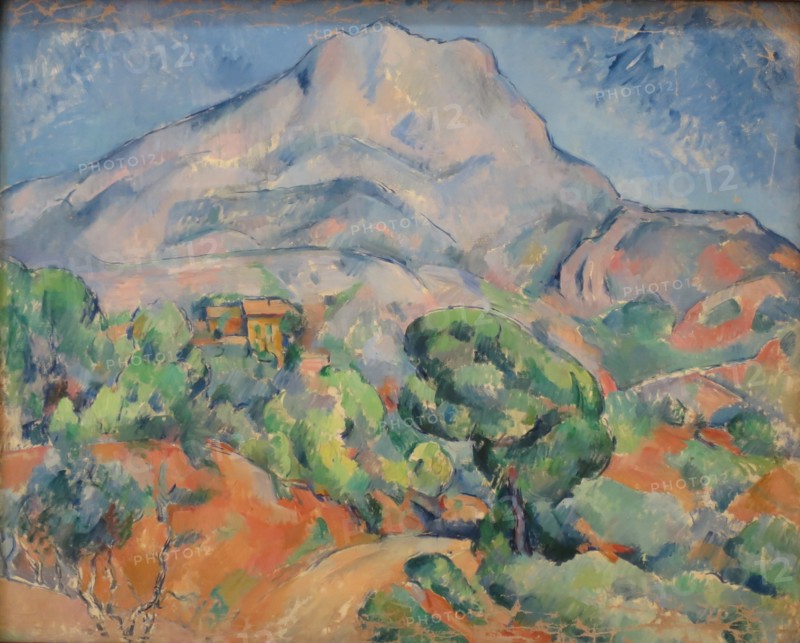 Mount Sainte-Victoire, 1900. Creator: Paul Cezanne.