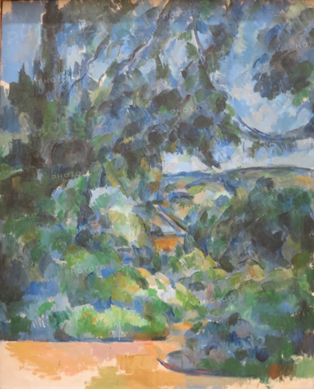 Blue Landscape, 1905. Creator: Paul Cezanne.