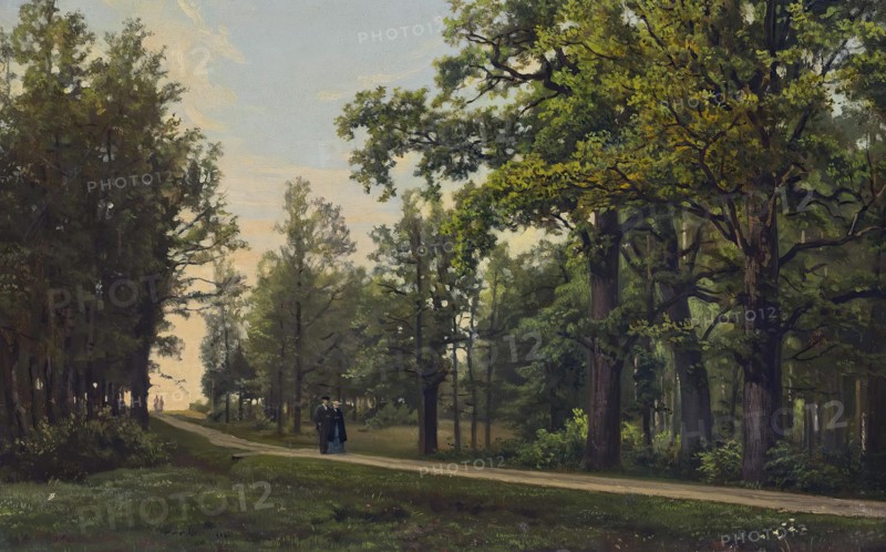 Park, 1878. Creator: Pyotr Soldatkin.