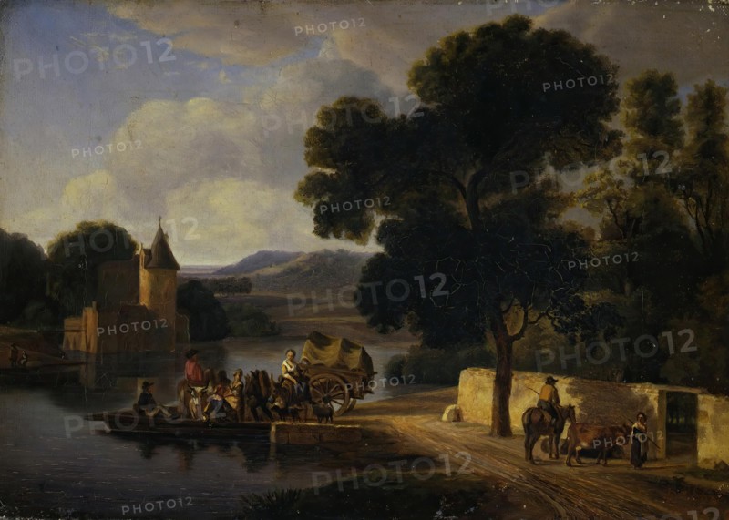 Italian Landscape, 1849. Creator: Vasilij Raev.