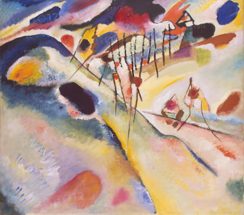 Landscape, 1913. Creator: Vassily Kandinsky.