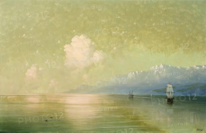 Seascape, 1885. Creator: Ivan Aivazovsky.